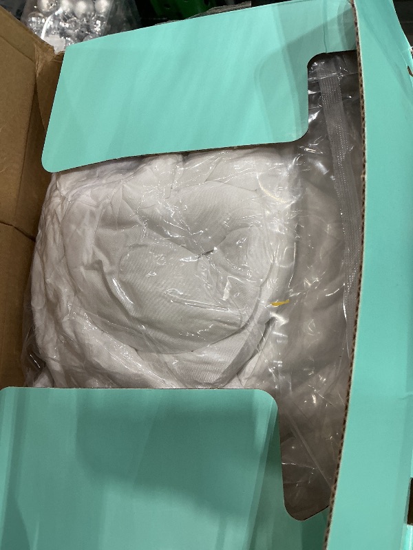 Photo 1 of ChiXpace Dual Layer Memory Foam Twin XL Mattress Topper - 2 Inch Gel Egg Crate Foam and 2 Inch Cooling Pillow Top Cover Rayon, Twin Extra Long College Dorm Support