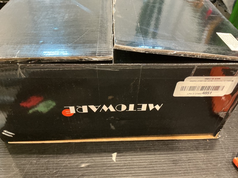 Photo 1 of *MINOR DAMAGE - USED*
METOWARE Adjustable Drop Hitch - Aluminum Tow Hitch Fits 2-Inch Receiver - Heavy Duty Trailer Hitch with 8-Inch Drop/Rise for Truck (12,500 LBS GTW), Double Anti-Theft Stainless Steel Pin Locks(Black)