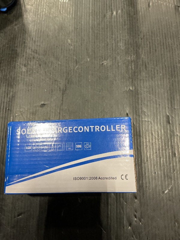 Photo 1 of [Upgraded] 30A Solar Charge Controller, Black Solar Panel Battery Intelligent Regulator with Dual USB Port 12V/24V PWM Auto Paremeter Adjustable LCD Display (30a)