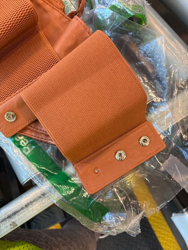 Photo 1 of **MINOR DAMAGE**
Bbonlinedress Womens Renaissance Leather Corset Belt Gothic Medieval Lace-up Wide Waist Cincher Christmas Party Costume Accessory Brown S