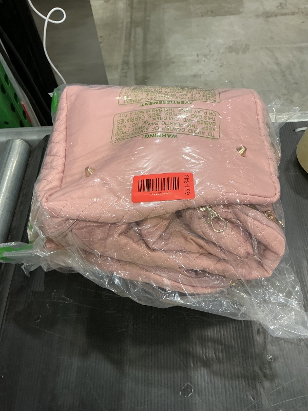 Photo 1 of **MISSING PARTS**
LOVEVOOK Convertible Garment Bag for Travel with Shoe Pouch, Carry On Garment Duffel Bag with Toiletry Bag, 2 in 1 Hanging Suitcase Suit Bag, Waterproof Weekender Bag for Women Travel, Wedding, Pink