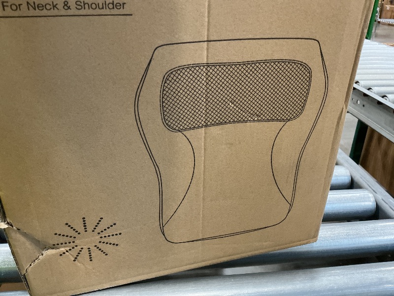 Photo 1 of *MINOR DAMAGE - USED*
hlthsky Shiatsu Neck and Back Massager with Heat,Neck Massager for Pain Relief deep Tissue,3D Kneading Massage Pillow for Back,Shoulder,Leg,Gifts for Mom,Dad,Women (Black)
