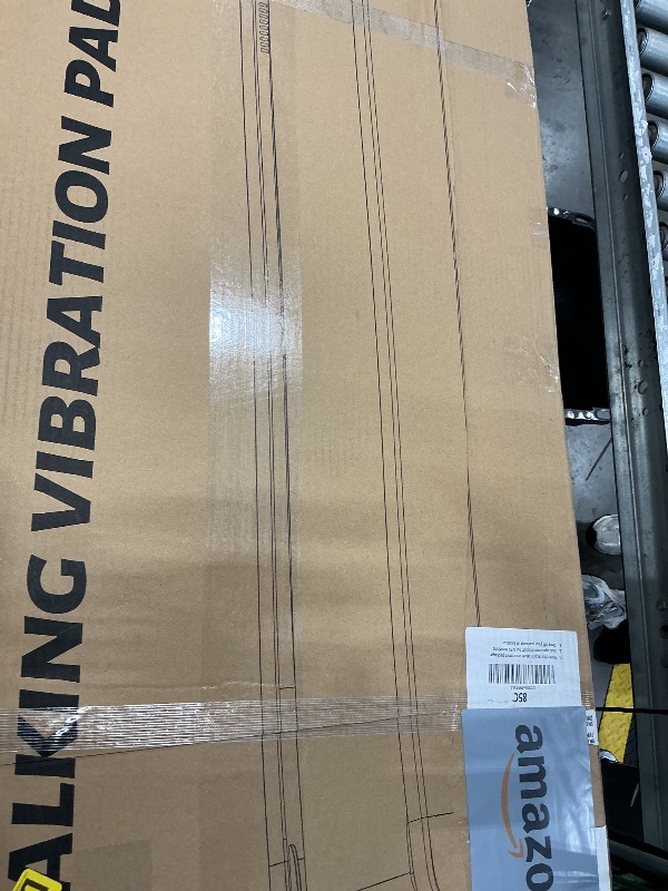 Photo 1 of **MAJOR DAMAGE**
Walking Pad Treadmill with APP, 3 in 1 Under Desk Treadmills, 2.5HP Low Noise Walking Vibration Pad with Remote Control,Portable Treadmill for Home Office, Red