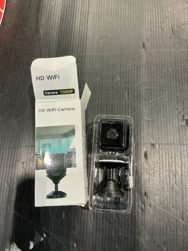 Photo 1 of *UNTESTED*
Smilephil Hidden Camera, 1080P WiFi Spy Camera - with Night Vision & Motion Detection, Wireless Indoor Security Camera for Pet/Baby/Nanny, App Live Feed, Smallest Smart for Home Monitoring