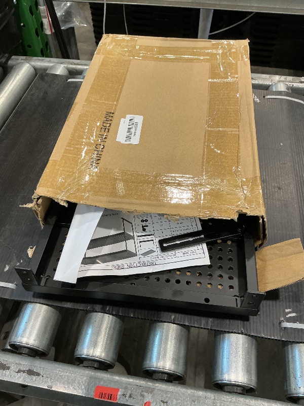 Photo 1 of *PARTIAL SET/ mISSING LEGS* 
Asiingkel Stackable Expandable Metal Shelf Organizer - Adjustable Wire Storage Rack with Holes for Kitchen, Bathroom, Cabinet, Office - Space Saving, Durable & Sturdy Design?2PACKS/Large/Black