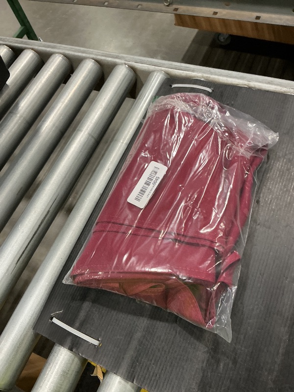 Photo 2 of Softalker Rectangle Tablecloth, Waterproof & Stain Resistant Table Cloths Wrinkle Free Fabric Washable 210GSM Polyester Table Cover for Dining/Party/Outdoor - 60 x 84 inch,Burgundy