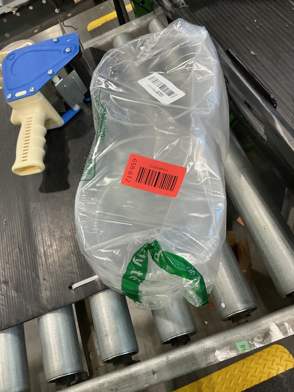 Photo 1 of **missing a top** Jucoan 4 Pack Round Acrylic Flower Vase, 6 x 2.5 Inch Cylinder Low Acrylic Vase with Holes for Floral Arrangement, Home Wedding Thanksgiving Christmas Party Table Centerpieces Decor