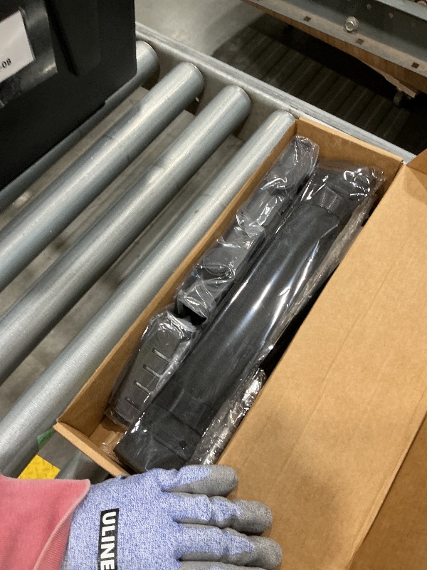 Photo 1 of [Upgraded] Large Under Desk Cable Management Tray, Cinati Cable Management Under Desk No Drill, 28.4" Fabric Cord Hider for Wire Organizer, Cord Organizer for Office, Home - Supports Up to 30lbs Black