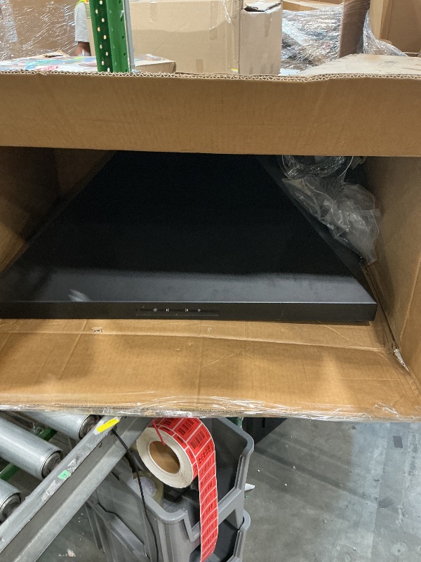 Photo 1 of ***MISSING PIECE*** FIREGAS Black Range Hood 30 inch, Convertible Wall Mount Range Hood with Brushless Motor, 450 CFM, 9 Speed Fan, Soft Touch Controls, Permanent Filters, LED Lights, Charcoal Filter included