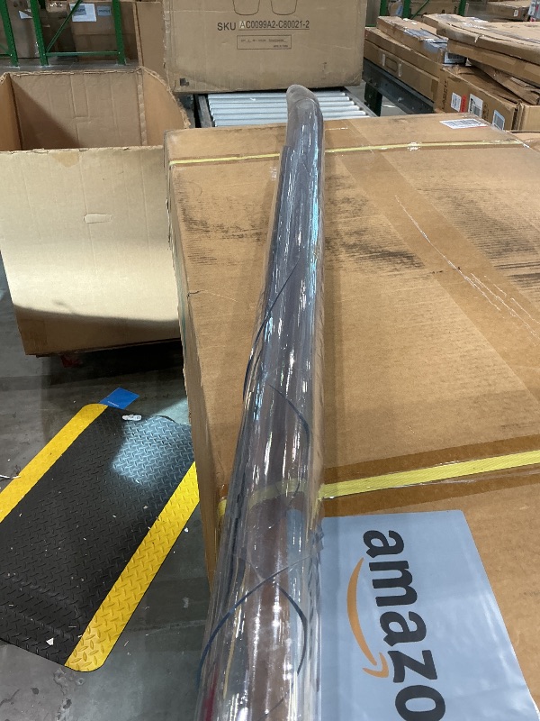 Photo 1 of [Upgraded Version] Crystal Clear 1/5" Thick 47" x 35" Heavy Duty Hard Chair Mat, Can be Used on Carpet or Hard Floor