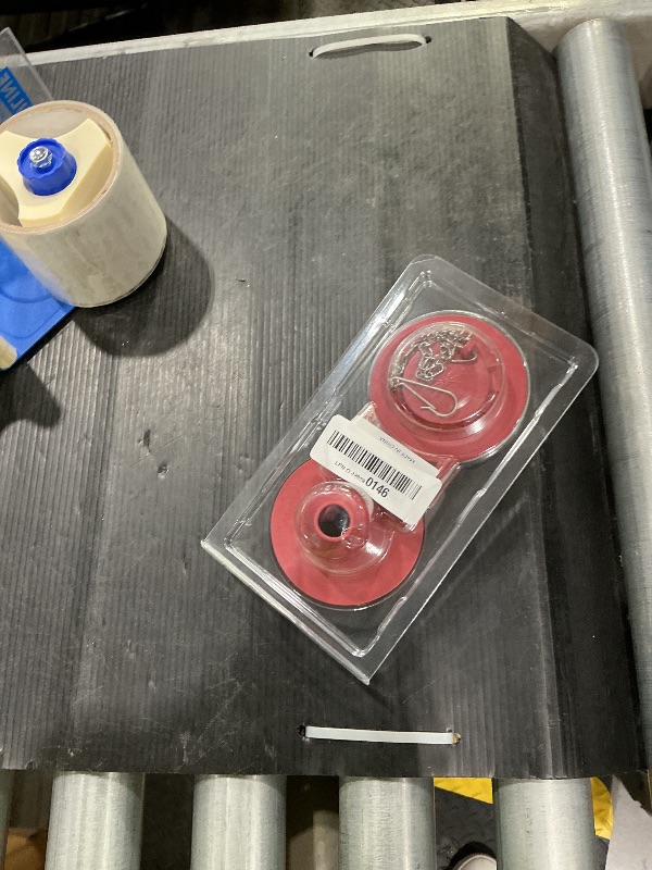 Photo 1 of 2 Pack 2-Inch Universal Toilet Flapper Replacement Kit - Fits Kohler, Toto, American Standard - High Performance Water-Saving Toilet Tank Flapper with Stainless Chain & Hook, Easy to Install Red