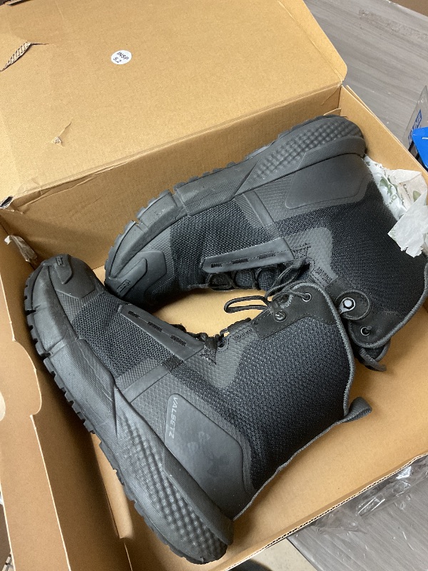 Photo 1 of Under Armour Men's Charged Valsetz Zip, (001) Black/Black/Jet Gray, 6 US