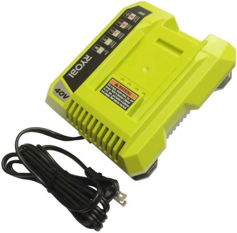 Photo 1 of Ryobi OP401 40V Battery Charger and Battery
