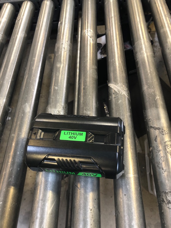 Photo 1 of 40V Lithium-Ion 6.0 Ah High Capacity Battery
