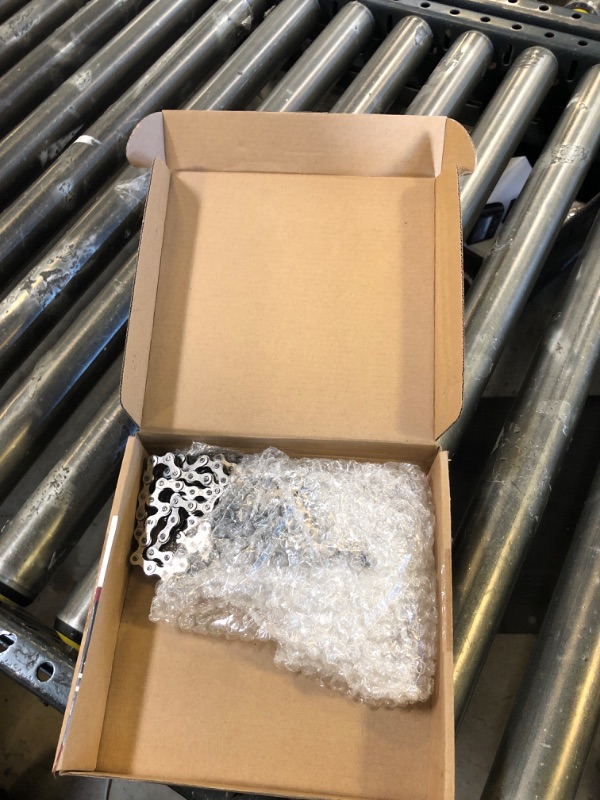 Photo 1 of findmall 40 Roller Chain 10 Feet with 2 Connecting Links Fit for Go Kart and Mini Bike