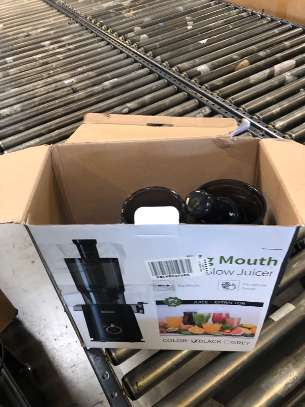 Photo 1 of ECOSELF Juicer Machines with Large Feed Chute, Professional Hands Free Cold Press Juicer For Whole Fruits & Vegetables, Self Feeding for Juice Extractor Machine, Easy to Clean