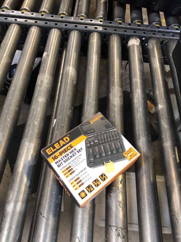 Photo 1 of 16-Piece Metric Hex Bit Socket Set - Premium S2 Steel 2mm-14mm Allen Socket Set with Socket Adapters, 1/4”, 3/8” and 1/2” Drive | Professional Mechanic Garage Tools