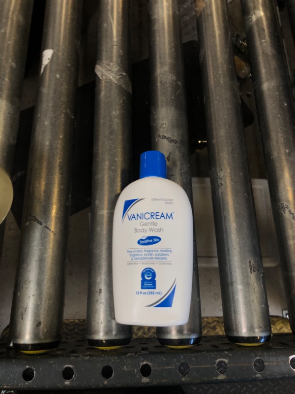 Photo 1 of Vanicream Gentle Body Wash, 12 Fl Oz, Formulated without Common Irritants for Sensitive Skin, Gentle Cleanse and Moisture, Removes Dirt & Oils, Non-Drying, pH-Balanced Shower Gel