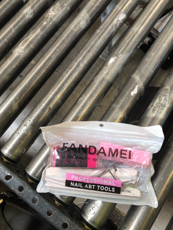 Photo 1 of FANDAMEI Nail Files and Buffers, Manicure Tools Nail Care Kit with Nail File, Nail Buffer Block, Cuticle Care for Women with Nippers, Pusher Peeler. Cuticle Oil and Nail Prep Kit.
