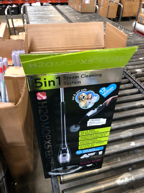 Photo 1 of H2O MOP X5 Elite 5 in 1 Steam Mop for Floors