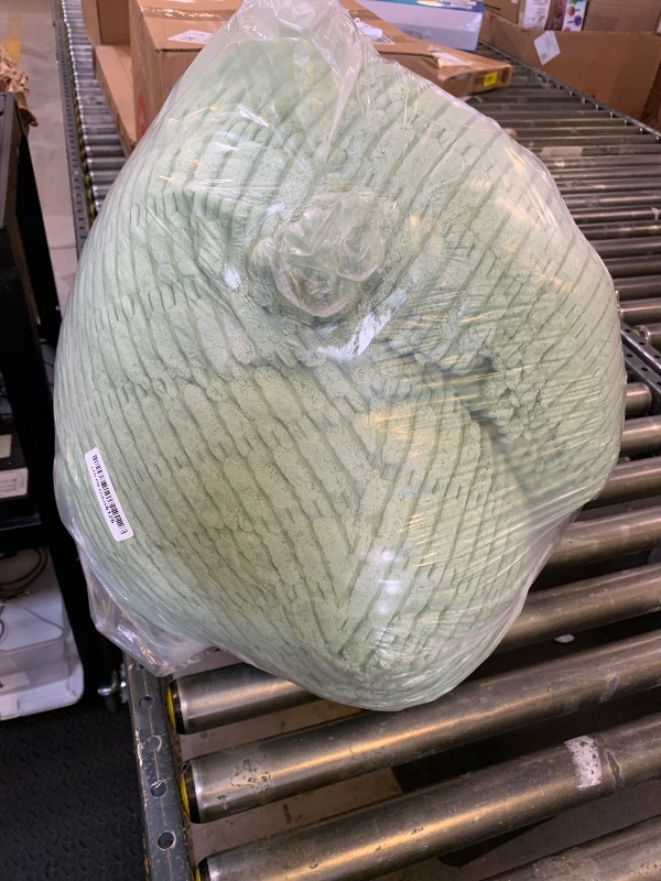 Photo 1 of Blissful Diary Reading Pillow, Large Backrest Pillow with Shredded Memory Foam for Adult & Children, Designed for Bed and Couch Sitting Up, Includes Arms, Pockets and Washable Cover, Sage Green