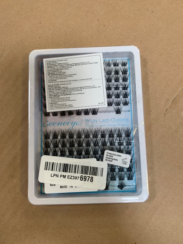 Photo 1 of Short Lash Clusters Wispy C Curl Eyelash Clusters 10-12MM Individual Eyelashes Natural Cluster Eyelash Extensions Natural Looking Cluster Lashes by Geeneiya?154PCS, C Curl, 10-12mm)