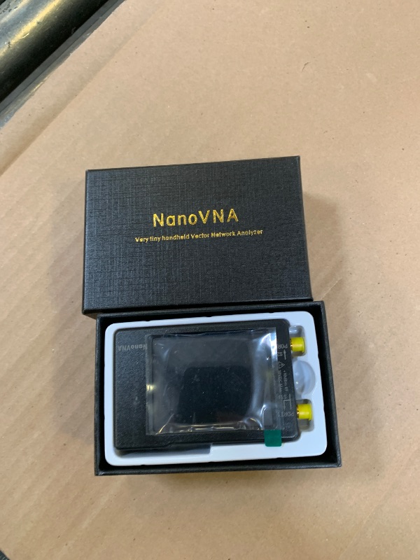 Photo 1 of [Upgraded] AURSINC NanoVNA-H Vector Network Analyzer 10KHz -1.5GHz Latest HW V3.6 HF VHF UHF Antenna Analyzer, Measuring S Parameters, SWR, Phase, Delay, Smith Chart