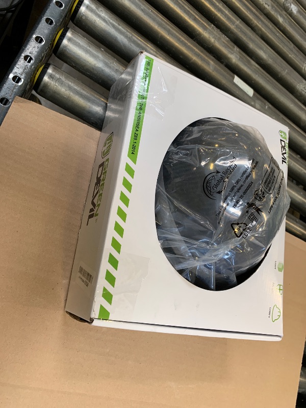 Photo 1 of GREEN DEVIL Carbon Fiber Full Brim Hard Hat OSHA & ANSI Rated Hardhat for Men with Brim Guard