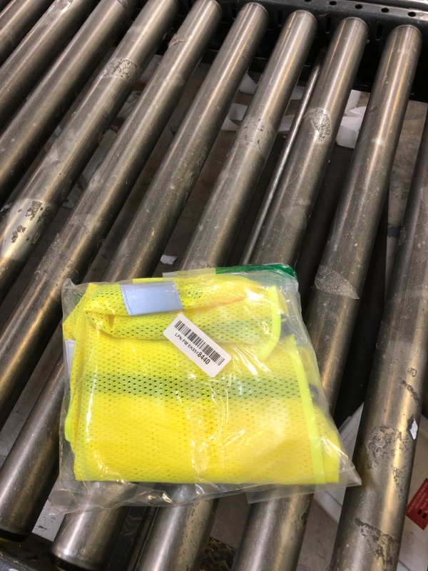 Photo 1 of AYKRM 2 Pockets XSmall Reflective Safety Vest High Visibility Class II Mesh Vest for Women & Men Meets ANSI Standards
