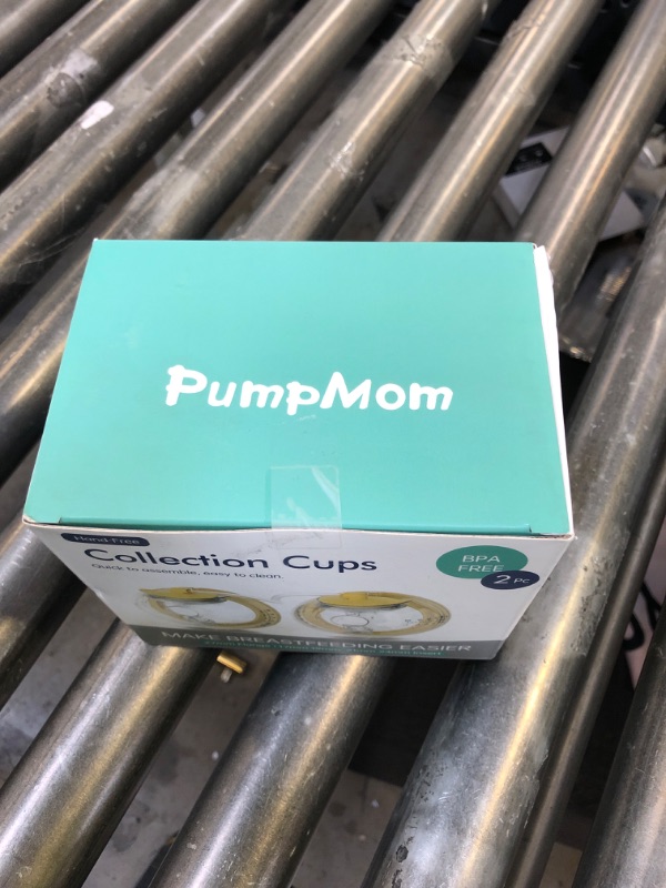 Photo 1 of Hands-Free Collection Cups for Medela Breast Pumps - Compatible with Freestyle Flex/Pump in Style with MaxFlow/Swing Maxi Pump Parts, Includes 27mm Flange + 17/19/21/24mm Inserts