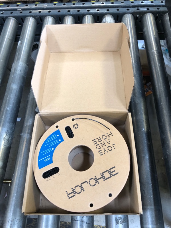 Photo 1 of PETG Filament 1.75mm Black, 3D Printing Filament 1kg Spool(2.2lbs), 3D Filament 1.75mm Dimensional Accuracy +/- 0.03mm Non Tangling Non Clogging Non Stringing,Print with Most 3D Printers