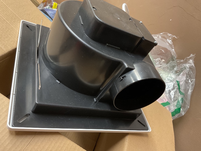 Photo 1 of Roodike Bathroom Exhaust Fan for Ceiling Mount, Household Bath Vent Ventilation Fans with 1.0 Sones Quiet Operation, 110 CFM with 4" Duct Collar, 26W Low Consumption