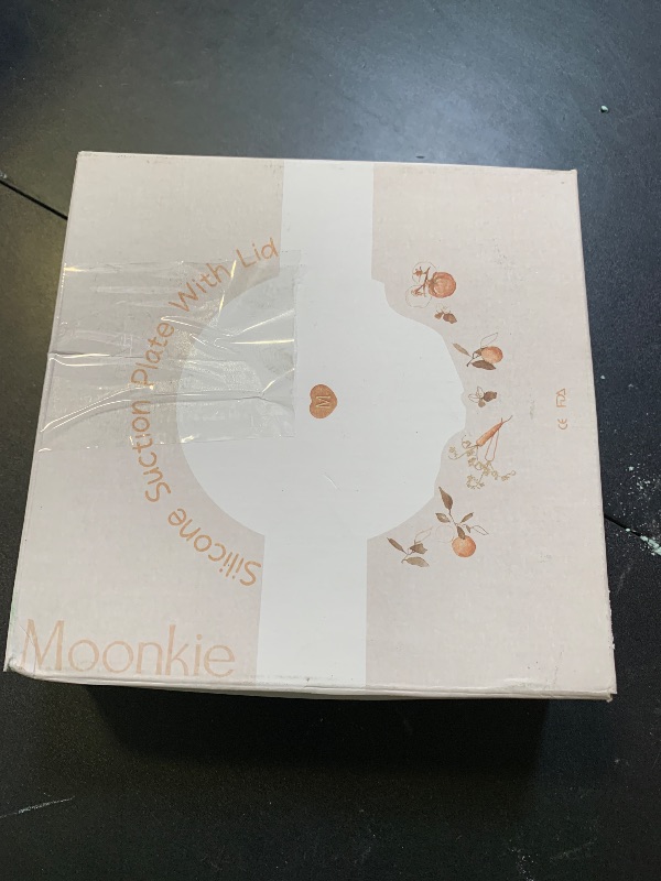 Photo 1 of Moonkie Suction Plates for Baby | 100% Silicone BPA-Free Baby Plates with Lids and Food Cover | Divided Design | Microwave and Dishwasher Safe | Toddler Plates 2 Pack