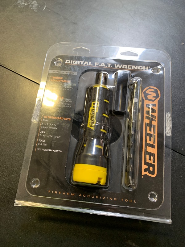 Photo 1 of Wheeler Digital Firearms Accurizing Torque Wrench with Interchangeable Bits and LCD Display for Firearm Maintenance and Gunsmithing