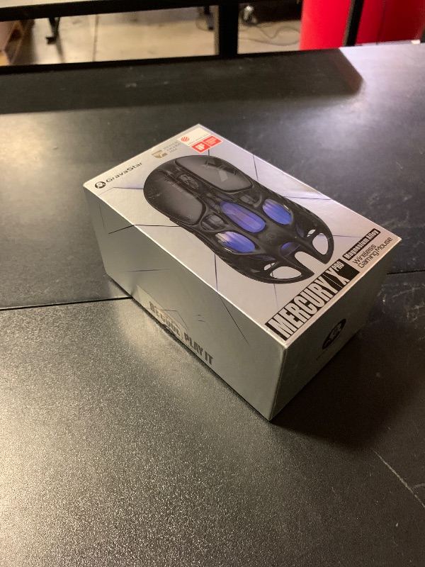 Photo 1 of GravaStar Mercury X Pro Wireless Gaming Mouse, Come with 8K Dongle – 32,000 DPI PAW 3950 Sensor, 8,000Hz Polling Rate, Only 49g, Magnesium Alloy Hollow Frame, RGB Lighting, 5 Programmable Buttons