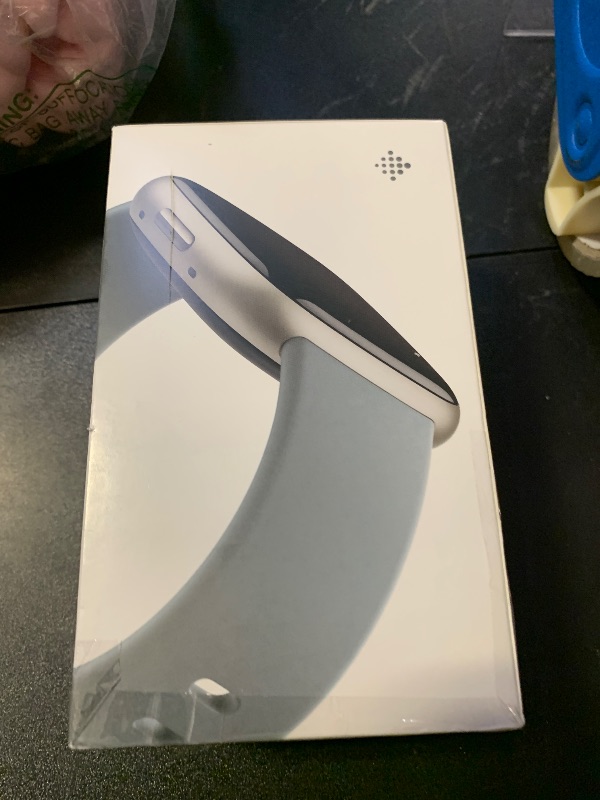 Photo 1 of Fitbit Versa 4 Fitness Smartwatch with Daily Readiness, GPS, 24/7 Heart Rate, 40+ Exercise Modes, Sleep Tracking and more, Waterfall Blue/Platinum, One Size (S & L Bands Included)