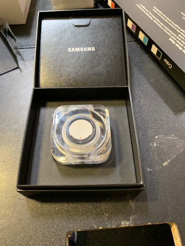 Photo 1 of SAMSUNG Galaxy Ring, AI Smart Ring, Size First w/Sizing Kit, No App Subscription, Fitness Monitor, Sleep Tracker, Up to 7-Day Battery, Size 11, Titanium Black [US Version, 1Yr Manufacturer Warranty]