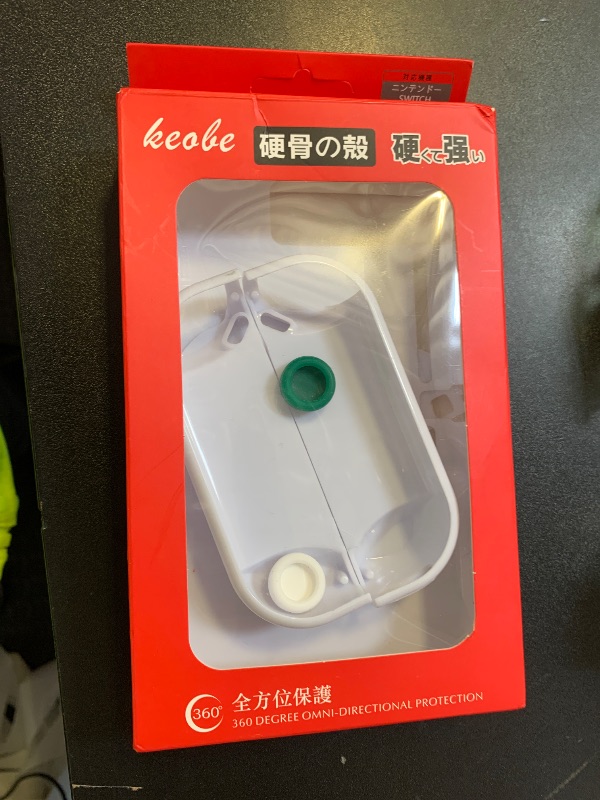 Photo 1 of Tscope Protective Case for Nintendo Switch, for Tears of The Kingdom Hard Shell Dockable Anti-Scratch Shockproof Slim Cover for NS Consolo Joy-Cons (Switch White)
