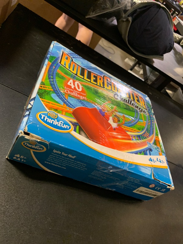 Photo 1 of ThinkFun Roller Coaster Challenge STEM Toy and Building Game for Boys and Girls Age 6 and Up – TOTY Game of the Year Finalist