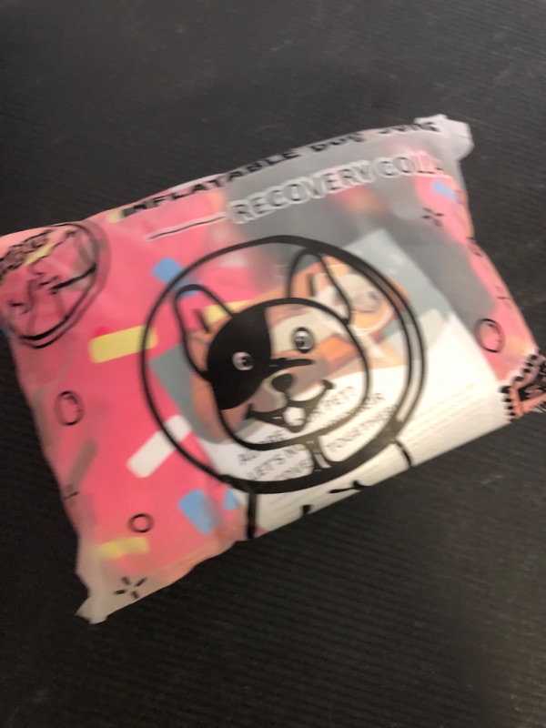 Photo 1 of Supet Inflatable Dog Cone Collar Alternative After Surgery, Dog Neck Donut Collar Recovery E Collar for Neuter, Soft Pet Cone for Small Medium Large Dogs