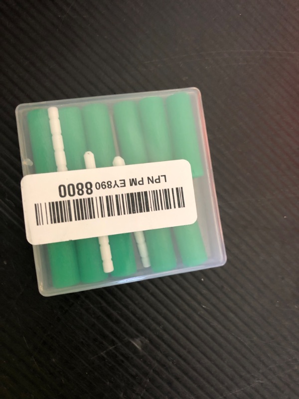 Photo 1 of Aligner Chewies, 12-Pack Medical Grade Silicone Orthodontic Chompers Aligner Trays Seaters Chewies for Invisalign Aligners(Green)