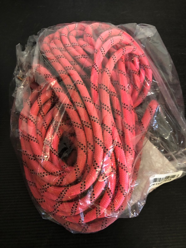 Photo 1 of ZALER Long Dog Leash, 50 feet 30ft 20ft 15ft 10ft Dog Training Lead, Heavy Duty Reflective Check Cord Recall Leash for Dogs Training, Playing, Camping, or Backyard (50FT, Pink)