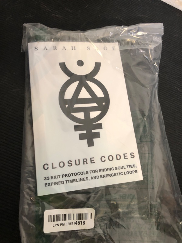 Photo 1 of CLOSURE CODES: 33 Exit Protocols for Ending Soul Ties, Expired Timelines, and Energetic Loops