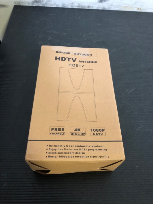 Photo 1 of 2700+ Miles Range Indoor/Outdoor Antenna for Smart TV and All Old TV's,360° Reception Digital TV Antenna for Local Channels-38ft Thick Coax Cable and Amplifier