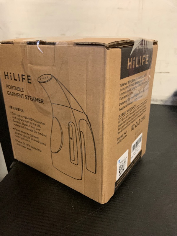 Photo 1 of HiLIFE Steamer for Clothes, Portable Handheld Design, 240ml Big Capacity, 700W, Strong Penetrating Steam, Removes Wrinkle, for Home, Office(ONLY FOR 120V)