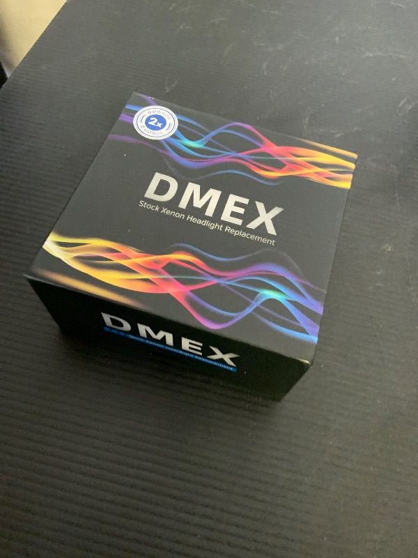 Photo 1 of DMEX D3S HID Headlight Bulbs Xenon 8000K White Blue 35W Replacement 66340 42403 42302 Headlamp - Pack of 2(Not fit Halogen Headlight Assembly)