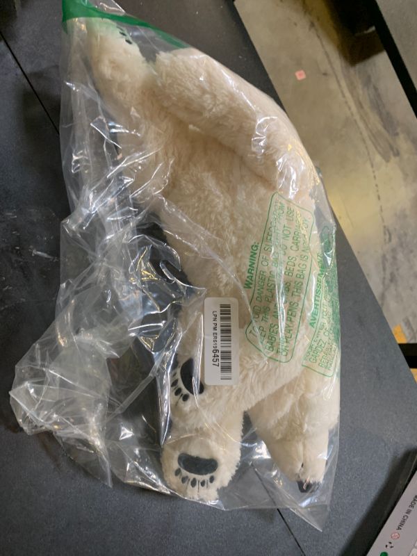 Photo 1 of TAMMYFLYFLY Sleep Polar Bear Plush,Cute Stuffed Animal, Plush Toy, 14 Inches Soft Toy (Medium)