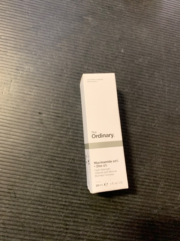 Photo 1 of The Ordinary Niacinamide 10% + Zinc 1%, Smoothing Serum for Blemish-Prone Skin, 1 Fl Oz