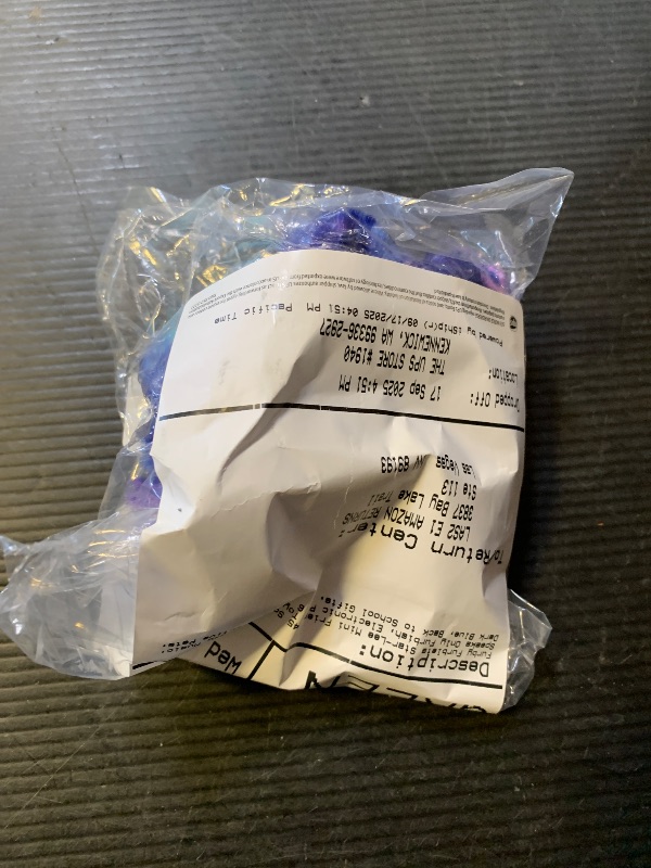 Photo 1 of Furby Furblets Star-Lee Mini Friend, 45+ Sounds, Galaxy Music, Speaks Only Furbish, Electronic Plush Toys, Interactive Pets, Dark Blue, Back to School Gifts, Ages 6+