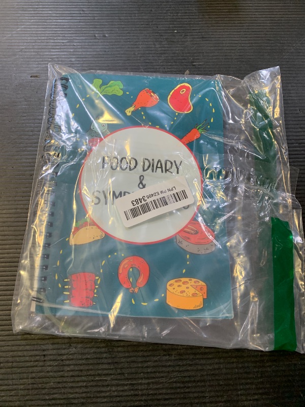 Photo 1 of Food Diary and Symptom Log - Track How Your Diet Affects Your Symptoms | for IBS, Allergies, Intolerance, Crohn’s/IBD | A5 (5.8” x 8.3”) Spiral Bound